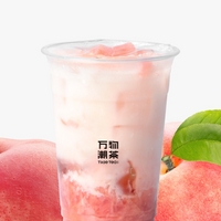 蜜桃冰奶
