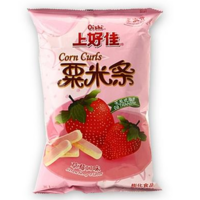 上好佳-栗米条-草莓味-40克