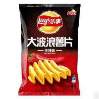 乐事70g大波浪辛辣味薯片
