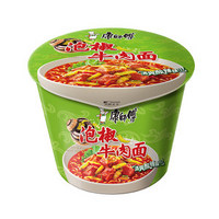 康师傅大食桶泡椒牛肉面桶装