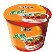 康师傅香辣牛肉面桶装