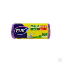 妙洁背心式垃圾袋蓝紫色30只