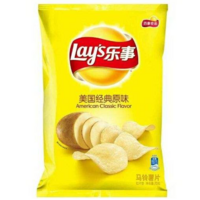 乐事40g经典原味薯片