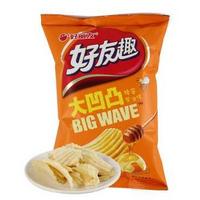 好丽友好友趣凹凸薯片蜂蜜黄油味75克