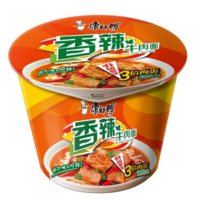 康师傅香辣牛肉面双享桶
