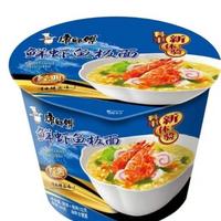 康师傅鲜虾鱼板面桶装