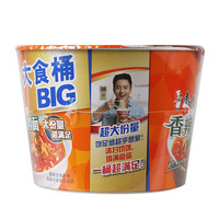 康师傅大食桶香辣牛肉面桶装