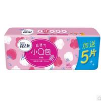 高洁丝超透气小Q包护垫40+5片150单包