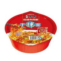 康师傅干拌面红烧牛肉面碗装