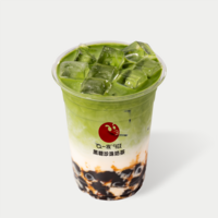 工夫抹茶黑糖珍珠