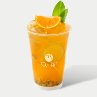 百香仙橙茶