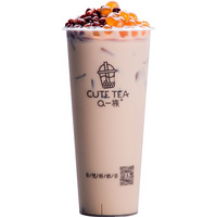 双拼奶茶