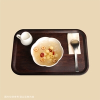 红枣银耳莲子鲜奶