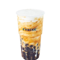 现熬黑糖珍珠·茉莉鲜奶茶