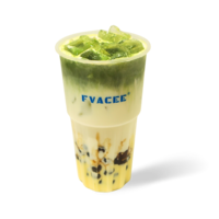 抹茶布蕾牛乳茶