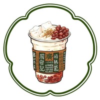 陈皮红豆椰乳冰沙