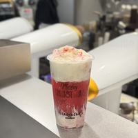 冰雪干酪覆盆子