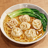 鲜肉云吞面