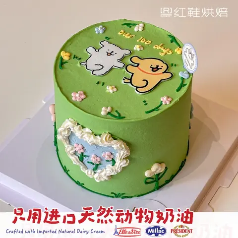 女孩款款式 #P250331910566080，5寸生日蛋糕