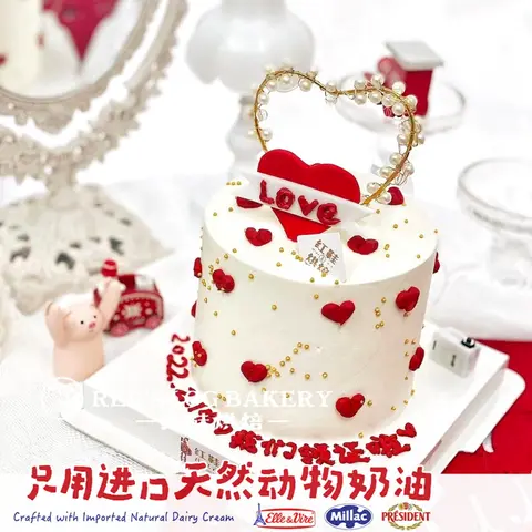 仙女款款式 #P230918150286296，4寸加高生日蛋糕
