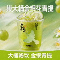 巢大桶金银花青提-T
