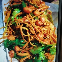 香菜豆干丝