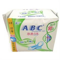 ABC日用卫生巾茶树 网棉8片