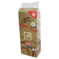 清风原木卷纸10连包