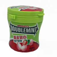 绿箭脆皮软心草莓薄荷糖80克