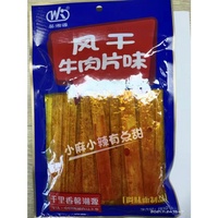 千里香风干牛肉片辣条80克